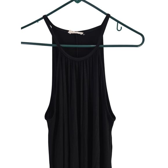 Olivia Rae Long Length Dress L Womens Black Stretch Classic Date Night Pullover - Picture 3 of 6